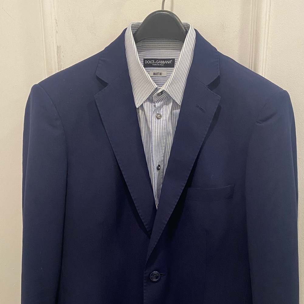 Ermenegildo Zegna Tropical Deep Blue Blazer for men with class S40